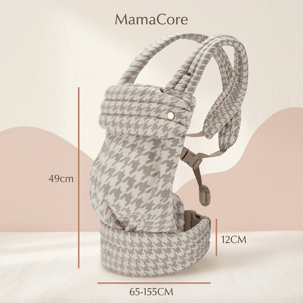 MamaCore carrier measurement image without packaging
