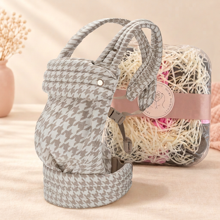 MamaCore carrier with rounder gift packaging