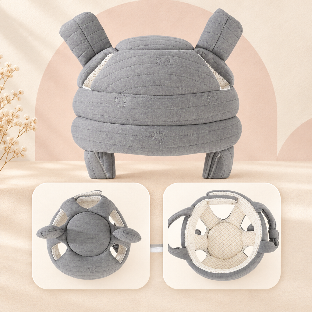 MamaCore-style baby head-protection detail image