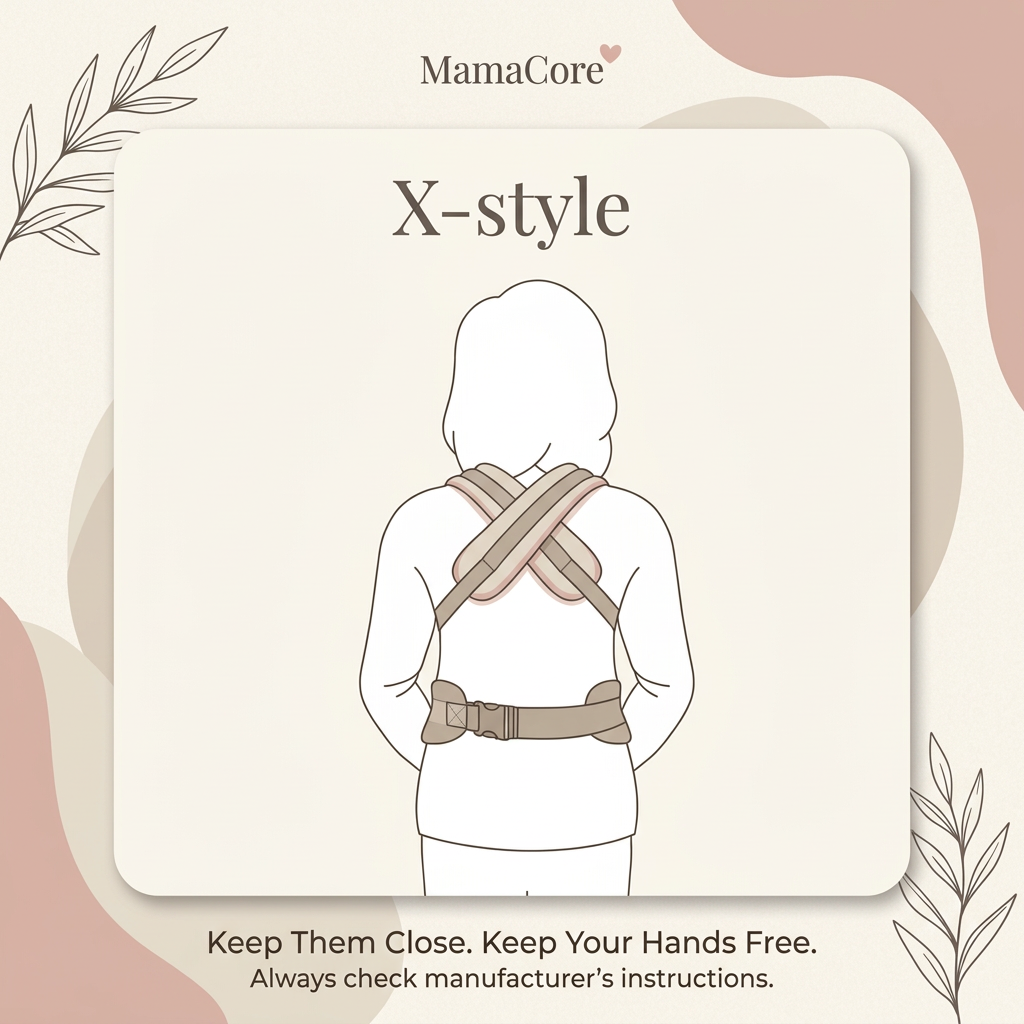 MamaCore X-style carrier guide